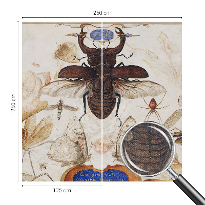 Papel de parede autocolante para quarto Harmonia natural