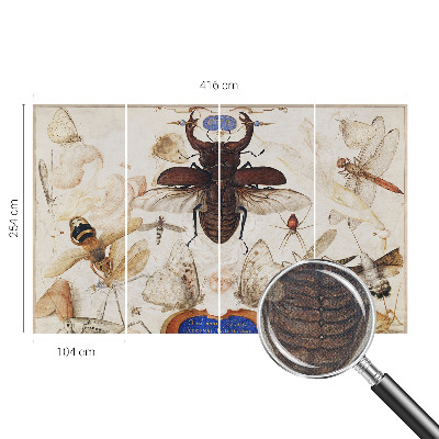 Papel de parede autocolante para quarto Harmonia natural