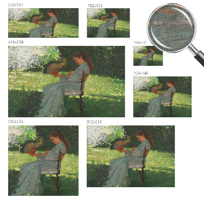 Autocolante de parede fotográfico Harmonia de Verão