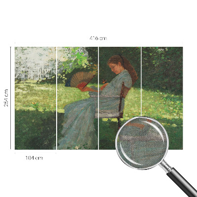 Autocolante de parede fotográfico Harmonia de Verão