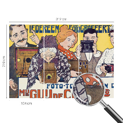 Papel de parede para criança Paixão pela fotografia