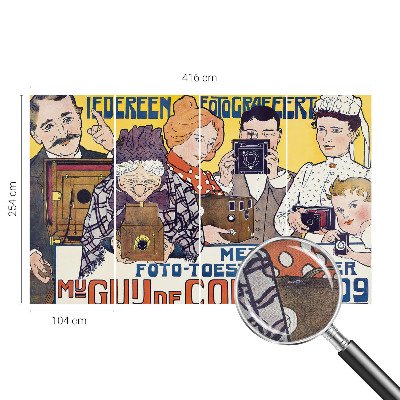 Papel de parede para criança Paixão pela fotografia