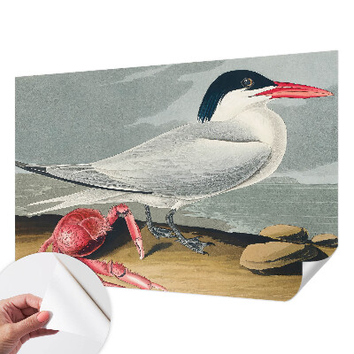 Papel de parede autocolante para quarto com motivo de paisagem marítima