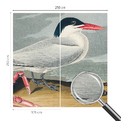 Papel de parede autocolante para quarto paisagem marítima