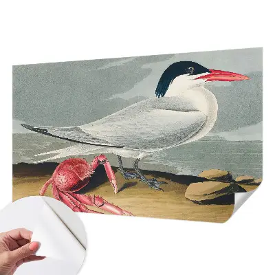 Papel de parede autocolante para quarto com motivo de paisagem marítima