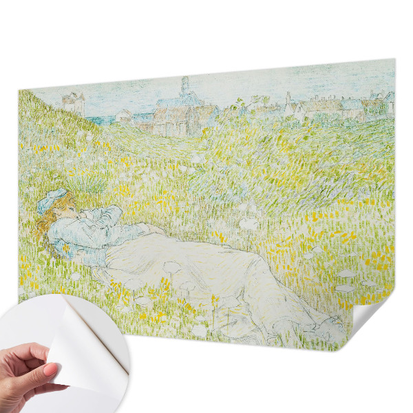 Papel de parede para criança com estampa Relaxamento de primavera para quarto infantil