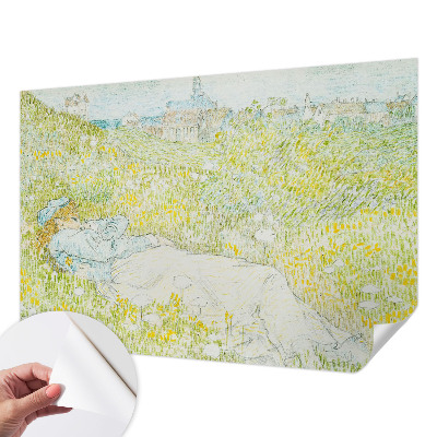 Papel de parede para criança com estampa Relaxamento de primavera para quarto infantil