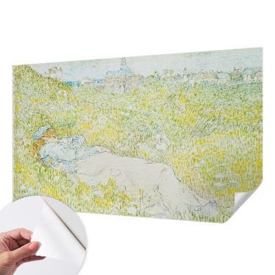 Papel de parede para criança com estampa Relaxamento de primavera para quarto infantil