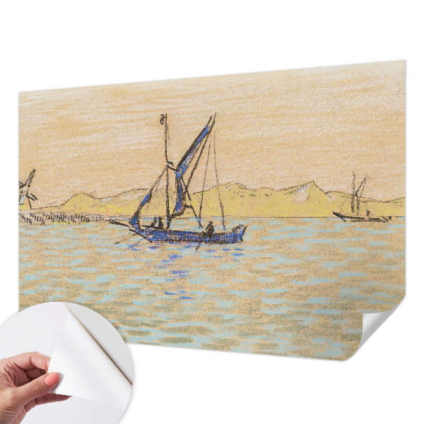 Papel de parede infantil Mar de paz