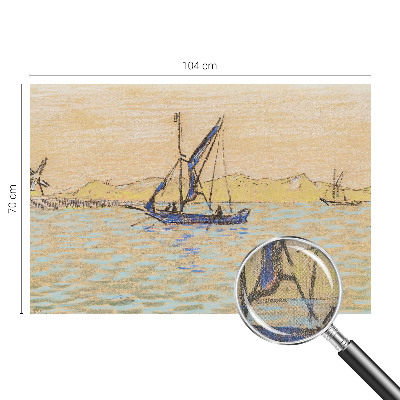 Papel de parede infantil Mar de paz