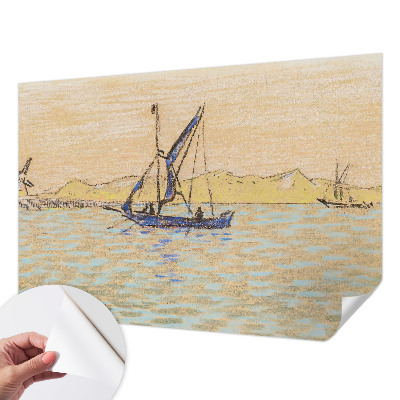 Papel de parede infantil Mar de paz