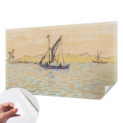 Papel de parede infantil Mar de paz