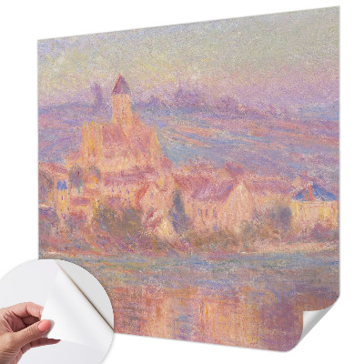 Papel de parede para criança com estampa de uma cidade encantadora