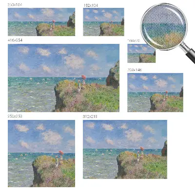 Papel de parede autocolante para sala com estampa de paisagem tranquila