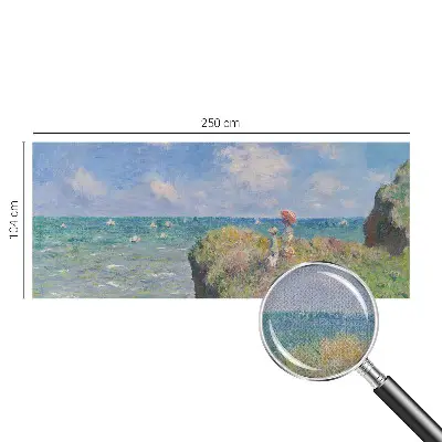 Papel de parede autocolante para sala com estampa de paisagem tranquila