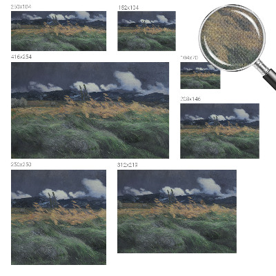 Papel de parede infantil Grama soprada