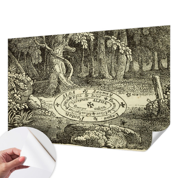 Papel de parede para criança Círculo mágico