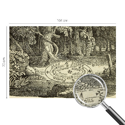 Papel de parede para criança Círculo mágico