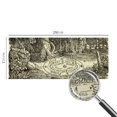 Papel de parede para criança Círculo mágico