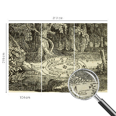 Papel de parede para criança Círculo mágico