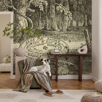 Papel de parede para criança Círculo mágico