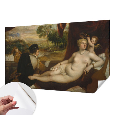 Papel de parede infantil com cena relaxante