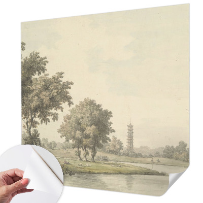 Autocolante de parede fotográfico Um parque tranquilo