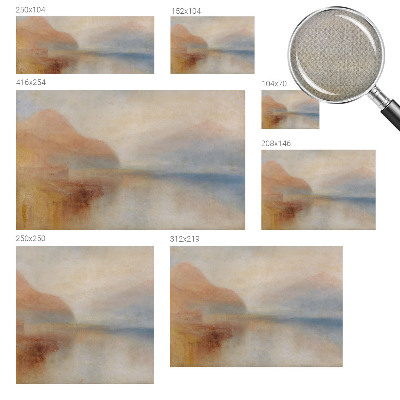 Autocolante de parede fotográfico com uma paisagem etérea