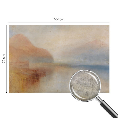 Autocolante de parede fotográfico com uma paisagem etérea