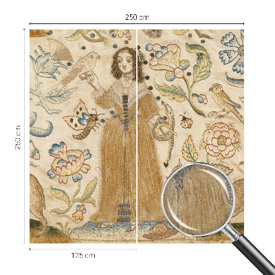 Papel de parede para criança Natureza colorida