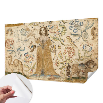 Papel de parede para criança Natureza colorida