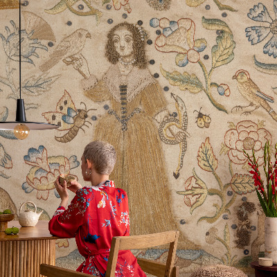 Papel de parede para criança Natureza colorida