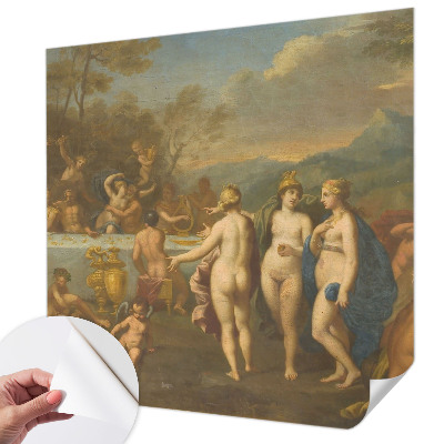 Papel de parede autocolante para sala Festa antiga