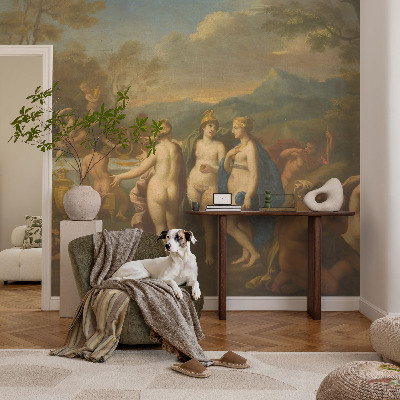 Papel de parede autocolante para sala Festa antiga