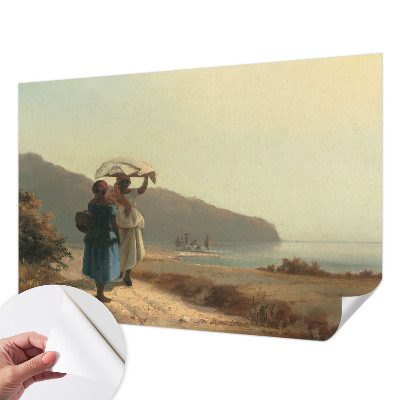 Papel de parede autocolante Um passeio à beira-mar