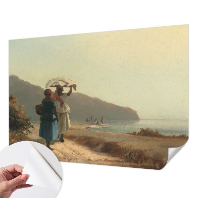 Papel de parede autocolante Um passeio à beira-mar