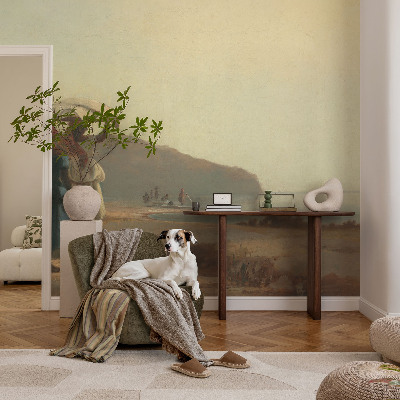 Papel de parede autocolante Um passeio à beira-mar