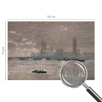 Papel de parede para criança com estampa de panorama noturno