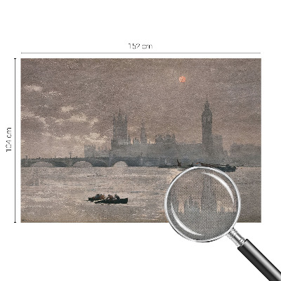 Papel de parede para criança com estampa de panorama noturno