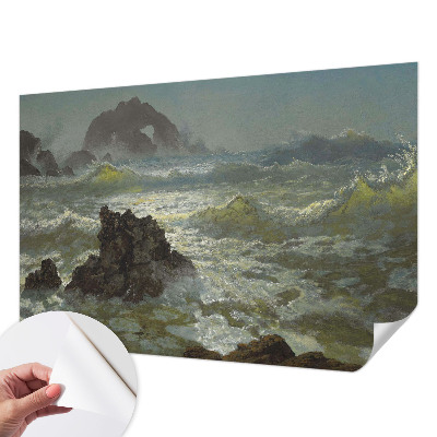Papel de parede autocolante para quarto com estampa 