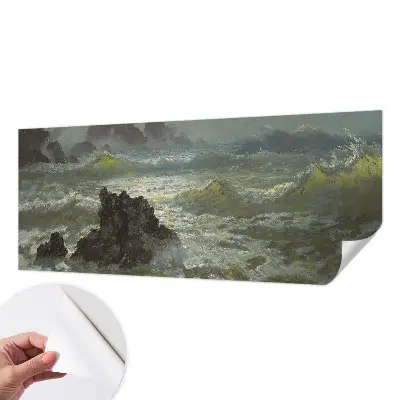 Papel de parede autocolante para quarto com estampa 