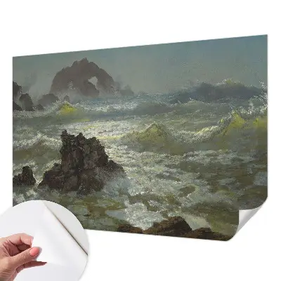 Papel de parede autocolante para quarto com estampa 