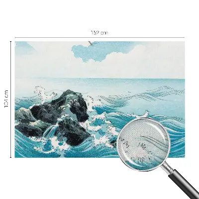 Autocolante de parede fotográfico com cena marítima