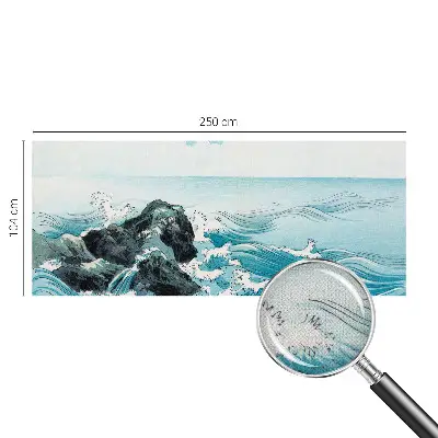 Autocolante de parede fotográfico com cena marítima