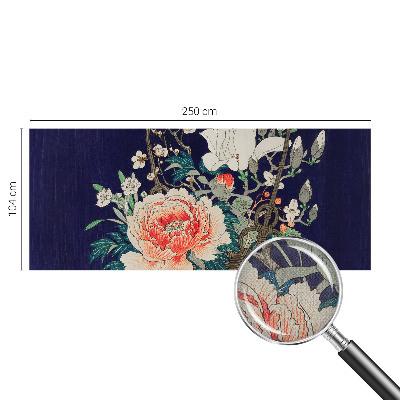Papel de parede 3D Cesta de flores