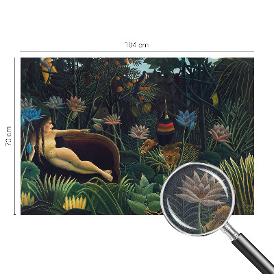 Papel de parede para criança com estampa de selva exótica