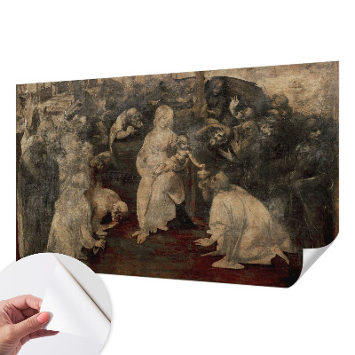 Papel de parede infantil com estampa 'Encontro espiritual' para quarto infantil