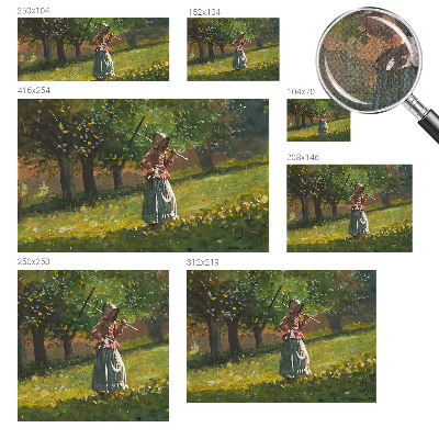 Papel de parede infantil Tarde de outono