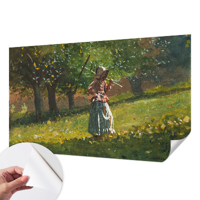 Papel de parede infantil com estampa Tarde de outono