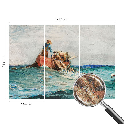 Papel de parede autocolante para sala Expedição marítima